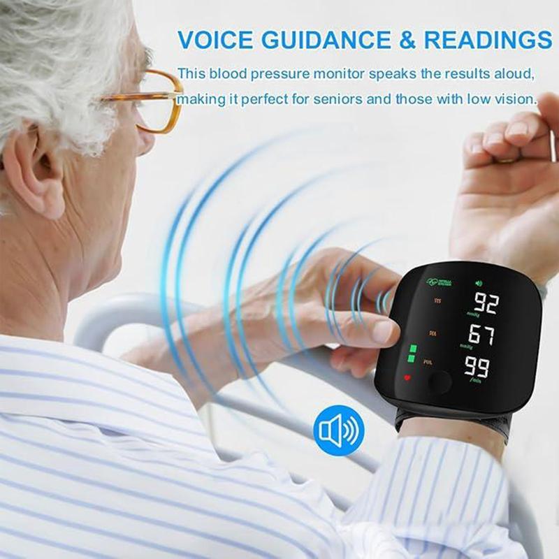 Final 3 Hours: 70%OFF🔥 Wrist Blood Pressure Monitor Led Display,Touch Screen Wrist Blood Pressure Cuff