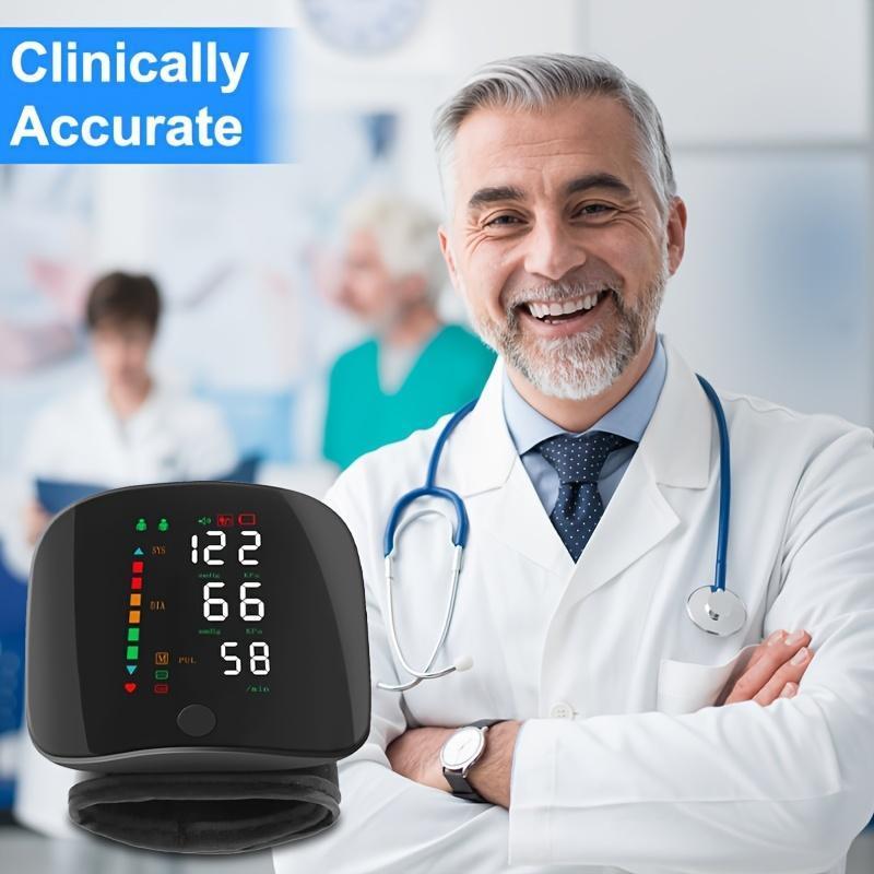 Final 3 Hours: 70%OFF🔥 Wrist Blood Pressure Monitor Led Display,Touch Screen Wrist Blood Pressure Cuff