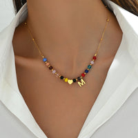 Heart Letter Necklace